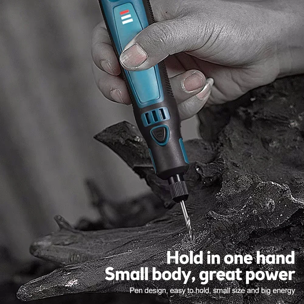 3.6v 5000-10000-15000r/ min elektrisk håndbor mini gravør boresett verktøy trådløs kvern gravering rutenett boremaskin
