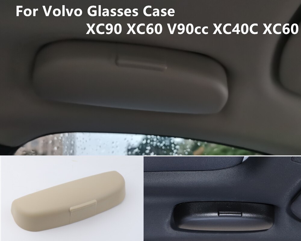 car accessories model for volvo xc60 glasses case xc90 s90 v90cc xc40 car glasses case modification