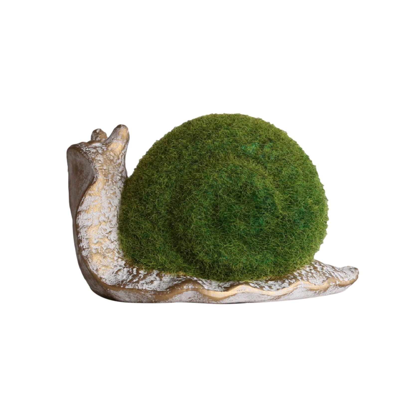 Rural Decoration Snails Resin Garden Courtyard Landscaping Simulated Animal Artificial Snail Carving Garden Decorations Rustic: 21x12x13cm