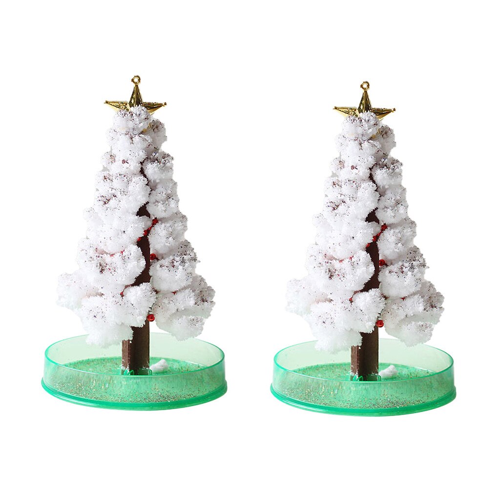 Árbol mágico funcional para niños y niñas, juguete de cristal divertido, de Navidad, relleno de medias de Navidad, 15ml, ,: 2PCS F