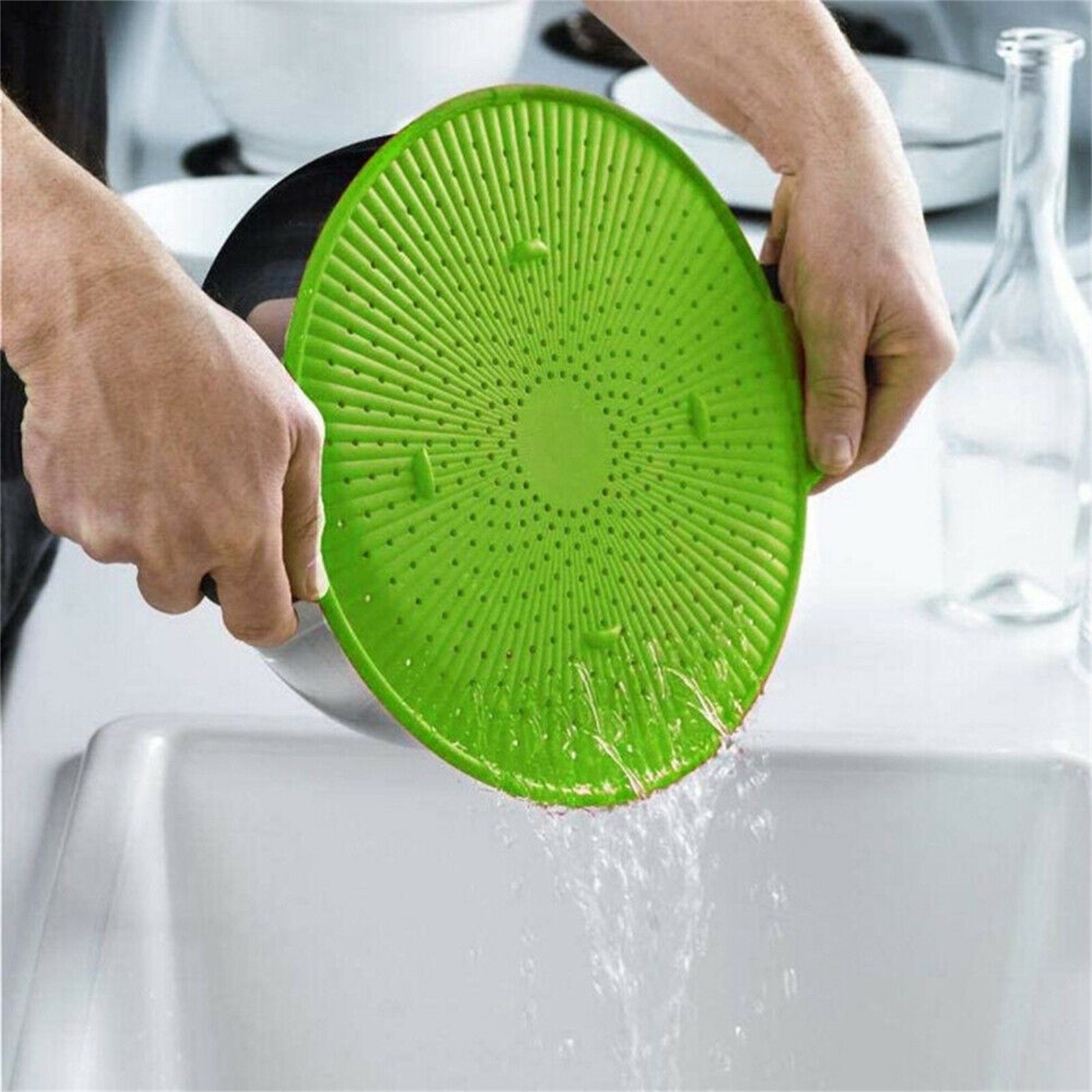 40 # Koekenpan Deksel Kookgerei Siliconen Splatterguard Screen Panspill Stopper Skille Deksel Spill Stopper Pot Ploetert Screen