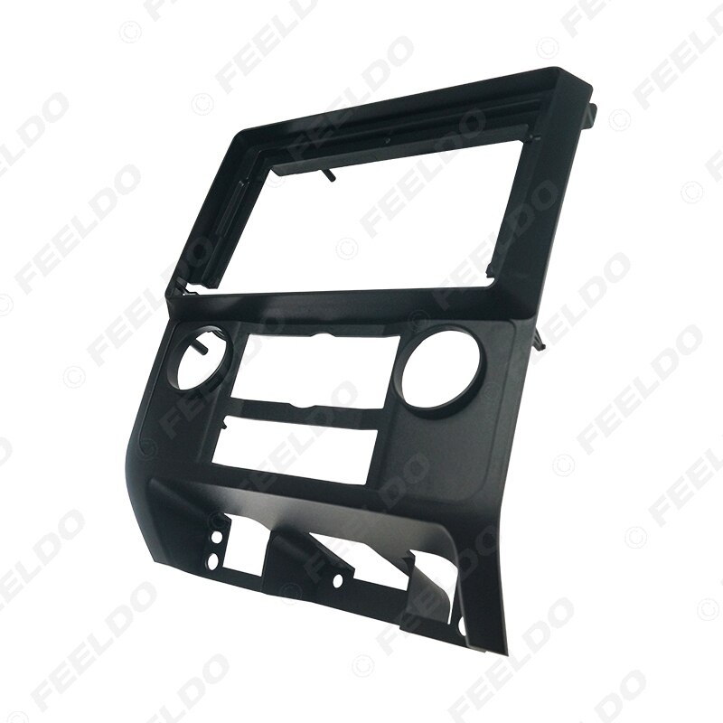FEELDO Car 9 Inch Audio Face Plate Fascia Frame For Ford Escape 2Din Big Screen Radio Stereo Panel Dash Mount Frame Kit