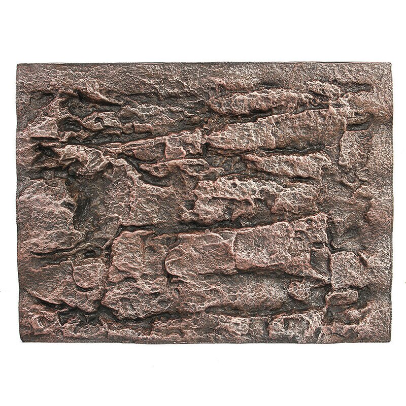 1 st akvarium bakgrund vägg 3d reptil terrarium vivarium akvarium skum sten sten 60 x 45 x 3cm