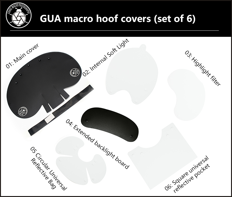 Diffuseur de Flash universel Softbox, réflecteur de Flash, accessoires de caméra Snoot pour objectif Macro, lampe de poche de caméra de prise de vue, GUAGE