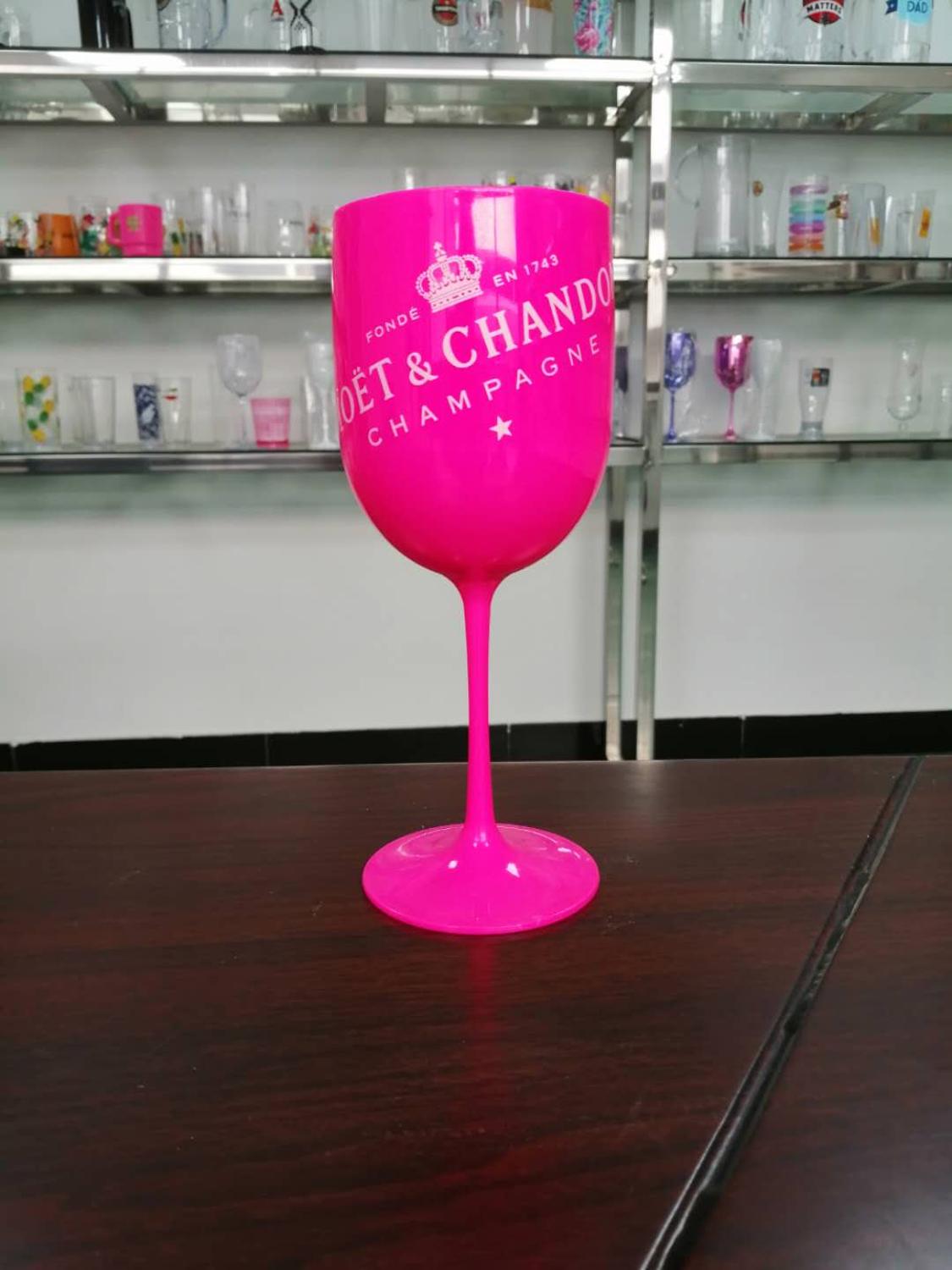 Cocktail party weiß champagner auto cocktail glas champagner glas becher galvani kunststoff bier glas whisky glas: 1pcs Pink