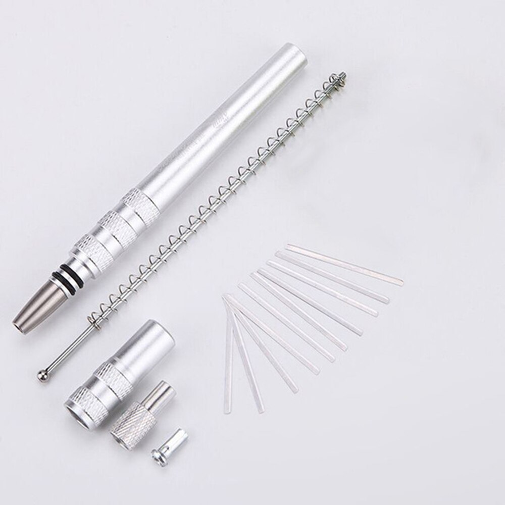 1 stylo de coupe de cheveux spécial industrie des cheveux coiffeur style Modification stylo rasoir stylo de Salon de beauté bricolage accessoires de coiffure: silver