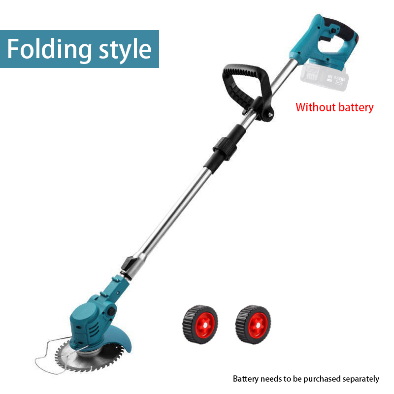 Grasmaaier Weeder Huishoudelijke Tuin Draadloze Grasmaaier Grasmaaier Elektrische Trimmer Voor Makita (Zonder Batterij): Default Title