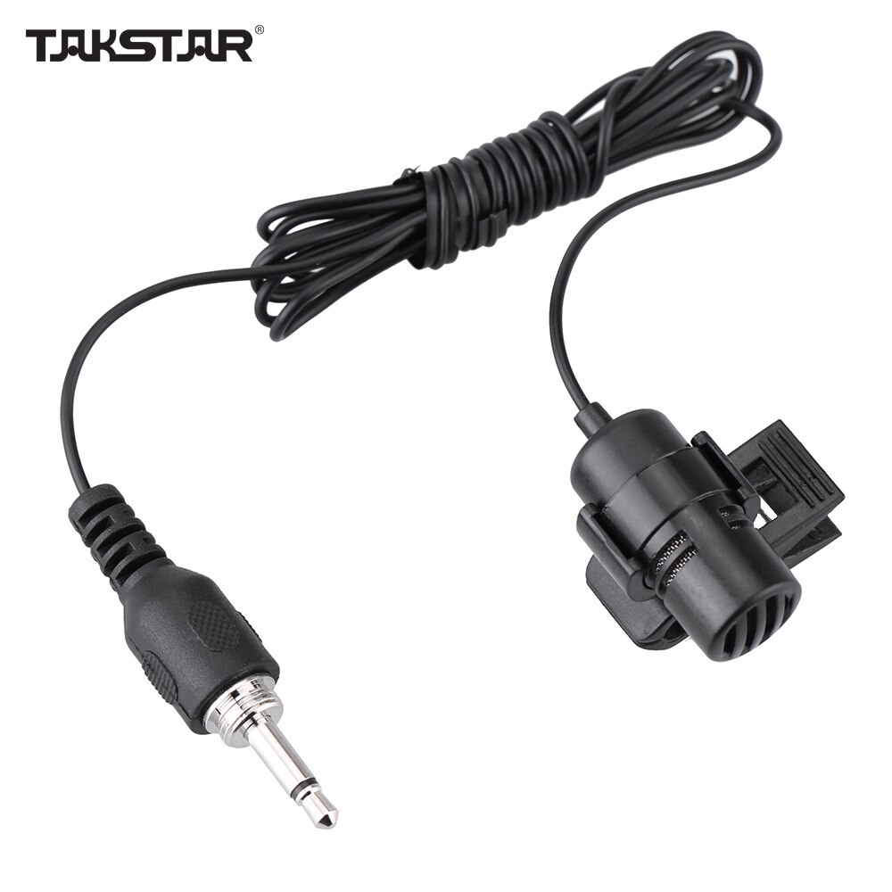 Takstar TCM-370 Mini Portable Clip-on Lapel Lavalier Hands-free 3.5mm Jack Condenser Wired Mic for Computer PC Laptop Smartphone