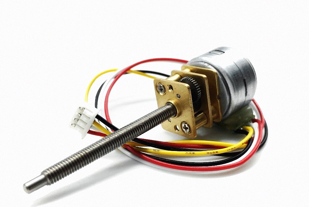 Monitor Ptz 15 Mm Met Encoder Alle Metal Gear Stappenmotor 15BY Micro-Hoek M3 * 0.5 Schroefdraad as Motor 50: 1