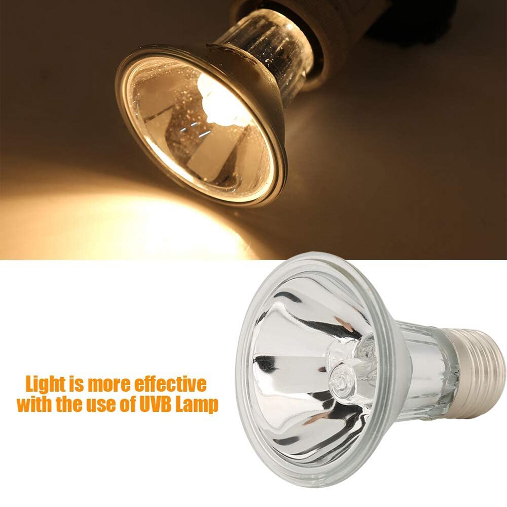 UVA + UVB Schildkröte Aalen Lampe Reptil Heizung Birne Volle Spektrum Fördern Appetit Reptil Heizung Licht Voll Spektrum Lampe d30