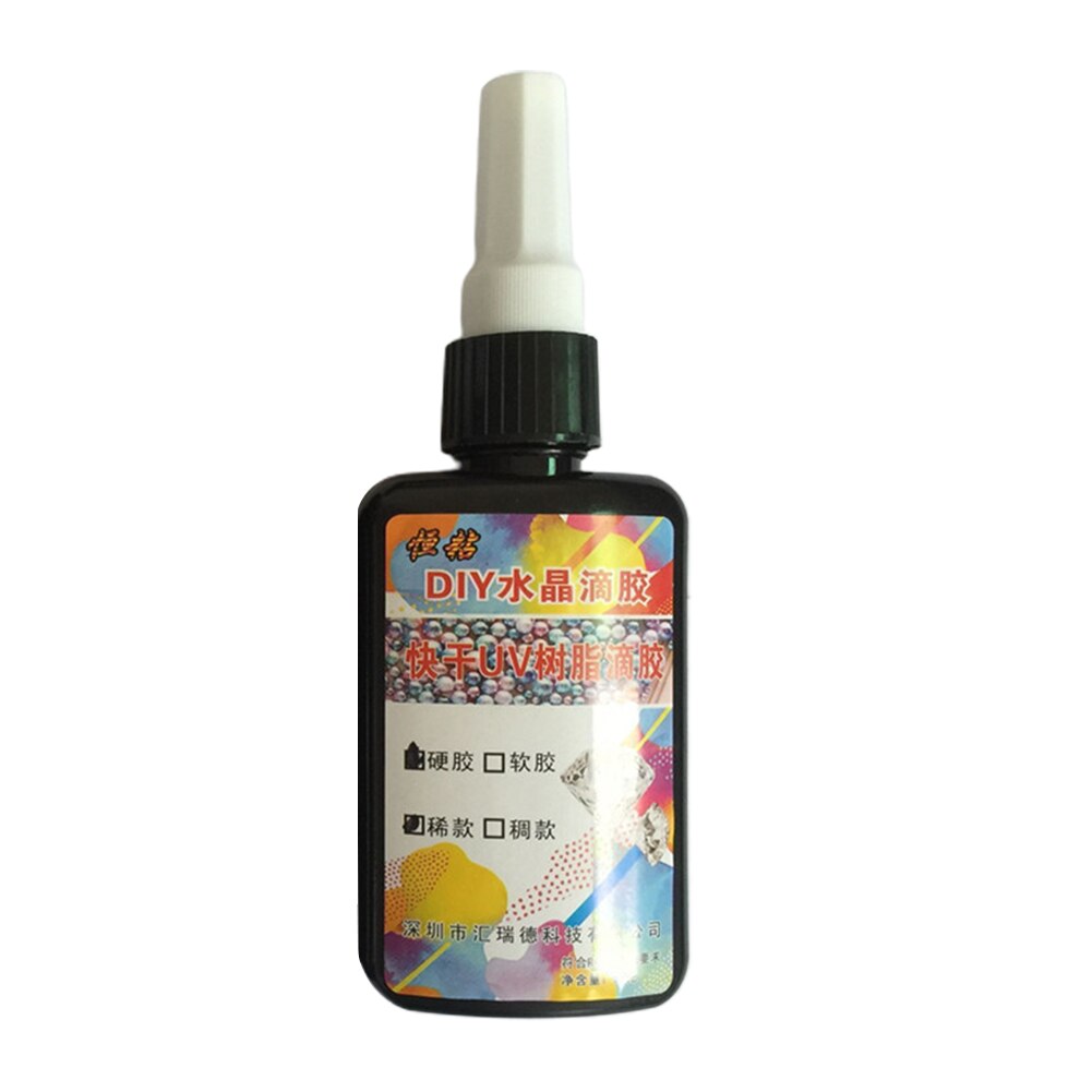 50g Ultraviolet Curing Epoxy Resin Casting Sunlight Activated Jewelry Making Multifunction Craft Decoration For DIY Adhesives