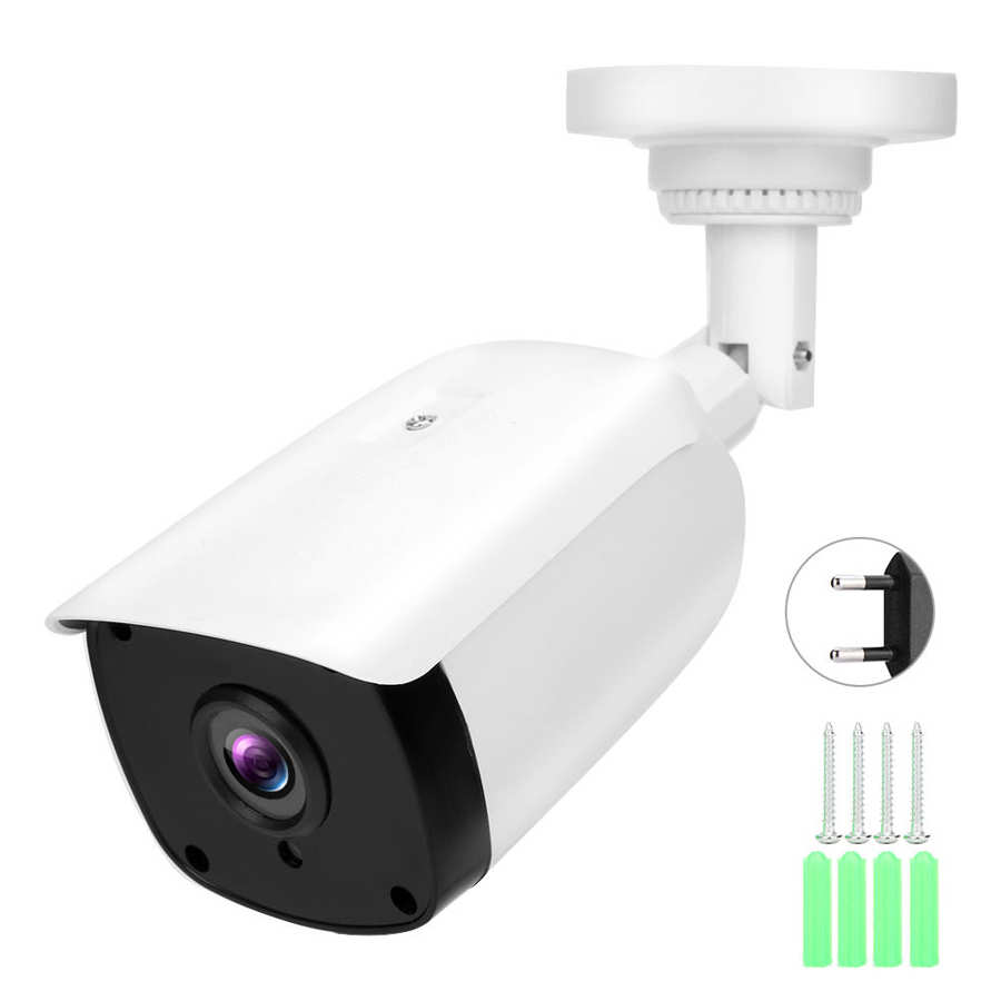 Pir Camera Ahd Camera 1080P Infrarood Night Cam IP66 Waterdichte 5MP Outdoor Security Monitor AC100V ‑ 240V: European regulations