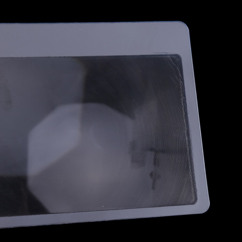 10 stuks creditcard 3 x vergrootglas Fresnel lens
