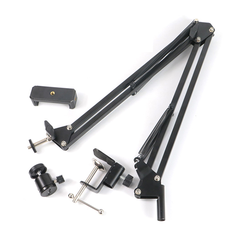 Overhead Tripod for Phone Table Over Head Camera Mount Stand for Cellphone Smartphone Video Recording Shooting Photo Filming: Default Title