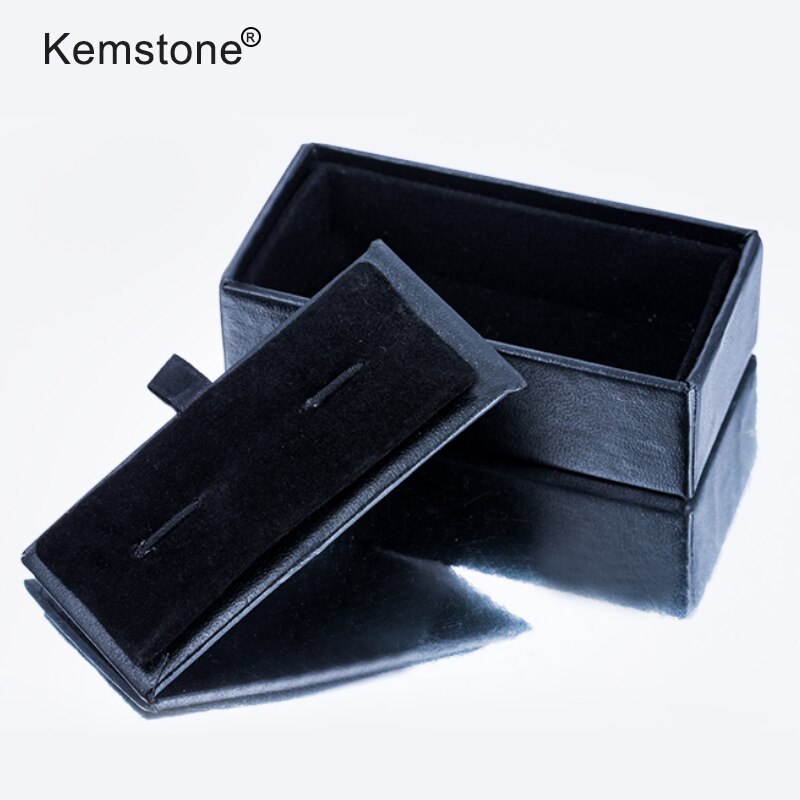 Kemstone Cufflink Boxes,Tie Clips Boxes Packing For Cufflinks 12pcs/lot cfbox3#