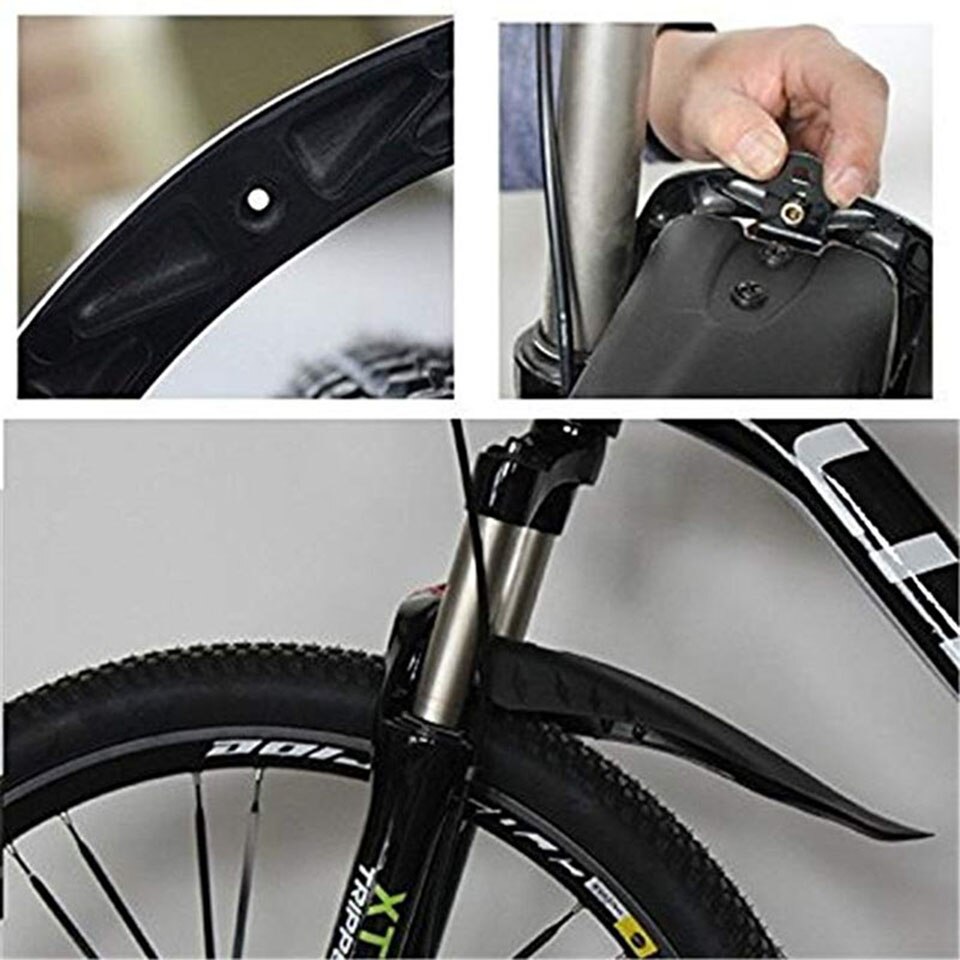 Fiets Spatbord Verlengd Waterdichte Verstelbare Mountainbike Accessoires Voor/Achter Spatborden Mtb Mountainbike Road Fietsen