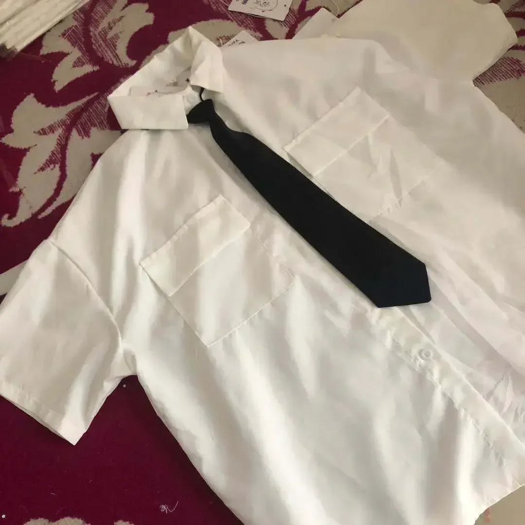 Neue Herbst Frauen Schule Hemden JK Adrette Frühling Japan Langarm Mädchen Schwarz Hemd Harajuku Taste hoch Damen Spitzen: XXL / Kakifarbig