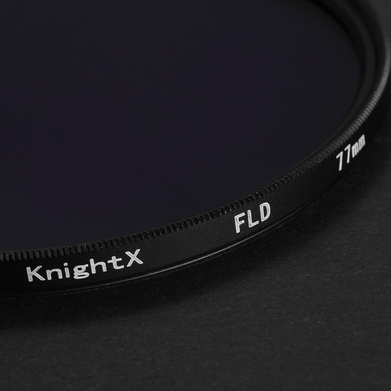 KnightX FLD filtres d'objectif de photographie pour appareil photo reflex numérique 49mm 52mm 55mm 58mm 62mm 67mm 72mm 77mm appareil photo