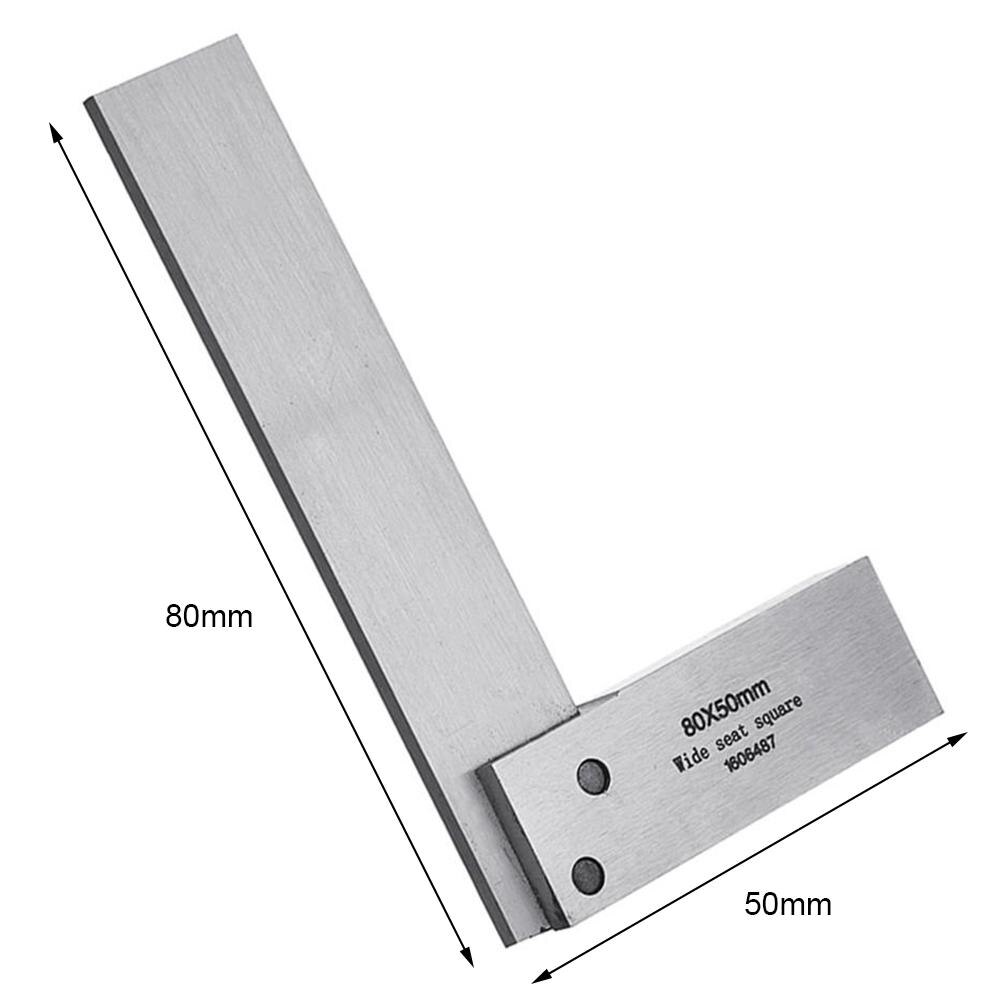 Stainless Steel Angle Ruler Protractor 45 90 Degree Measuring Marking Gauge Square Ruler For Building Framing Tools Gauges: style D