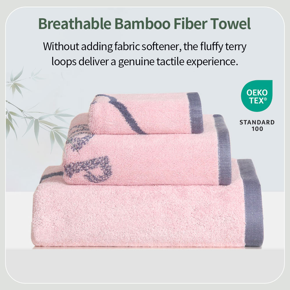 Serviettes en Fiber de bambou, motif ours mignon, serviette pour le visage, serviette de bain pour adultes, Super absorbante, séchage rapide, épaisse, utilisation en salle de bain