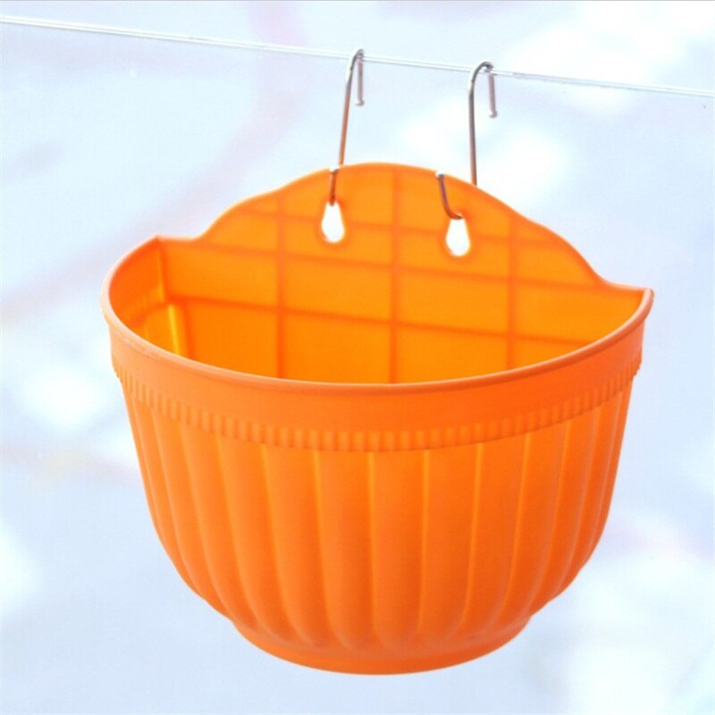 DIY Garden Hanging Planters Wall Baskets Pot Hanging Basket Flower Pot Plastic Flower Pots: O