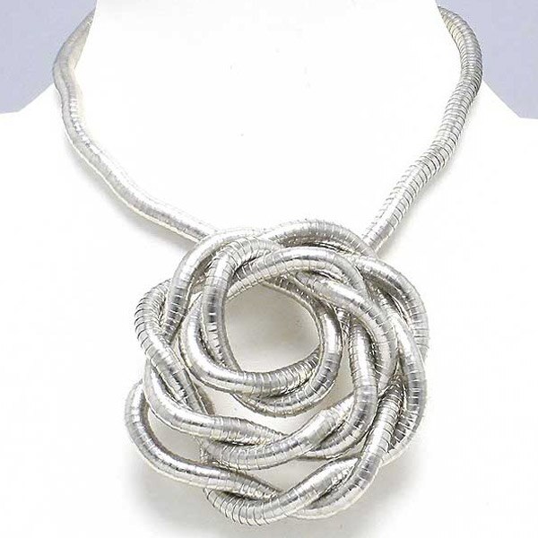 5mm 90cm Iron Flexible Twisted Jewelry Bendable Snake Necklace 20 Colors Available