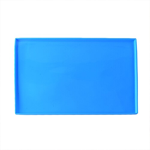 1pc tapis de cuisson antiadhésifs en silicone pour pâtisserie, moule à gâteau, outil de cuisson, accessoires de cuisine: Bleu