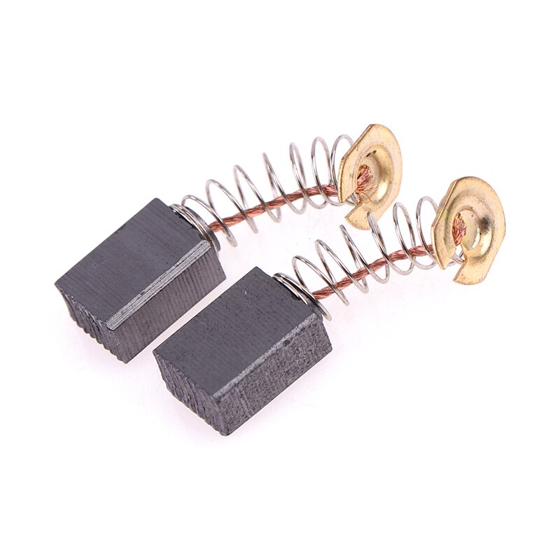 Cepillos de carbono para amoladora angular, herramienta eléctrica, pieza de repuesto para Motor eléctrico, 10 piezas, 6x9x14mm