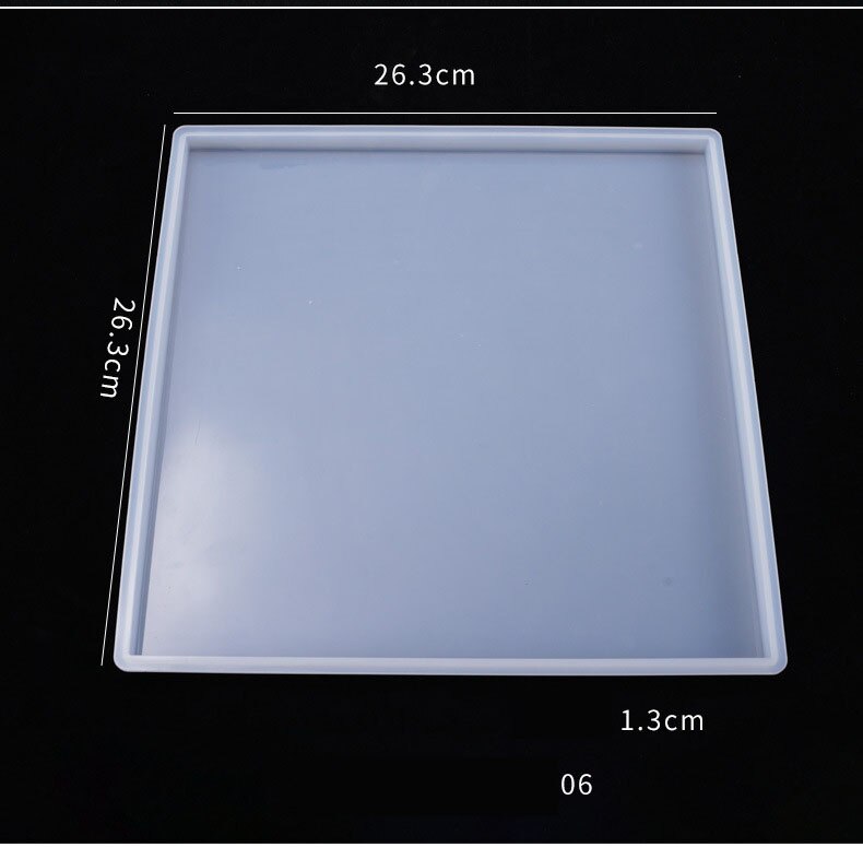 Sakura Tea Tray Coaster Silicone Mold For DIY Epoxy Uv Resin Moulds Tray Jewelry Making Tools: 06