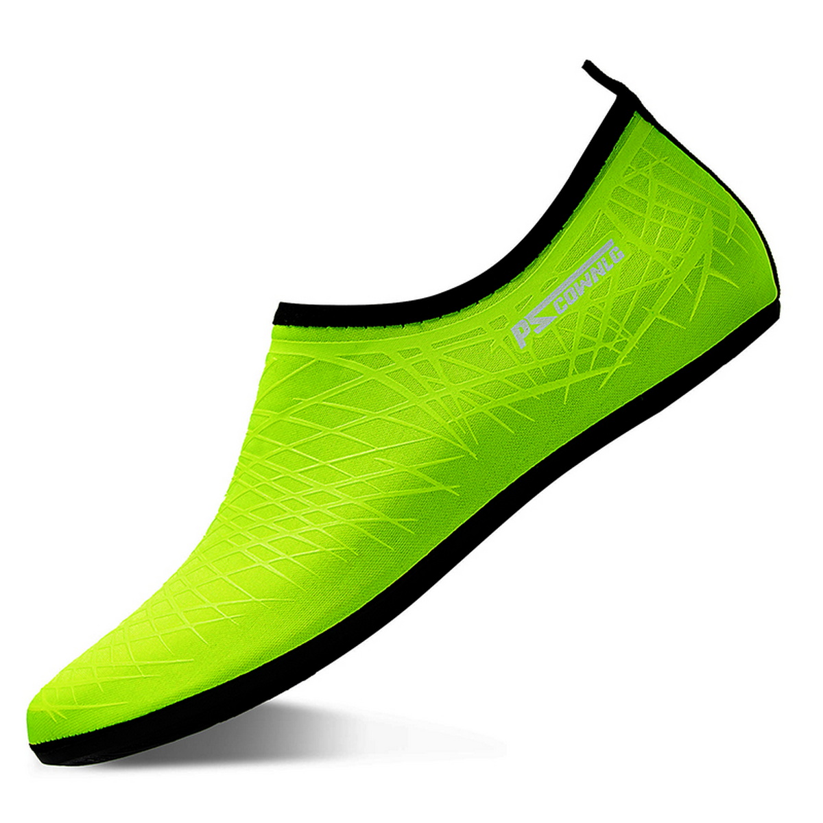 Wassers chuhe für Frauen Männer schnell trocknende Aqua socken schwimmen Strand barfuß Yoga ÜSpund tragen Sport zubehör Schwimmbad Camping muss haben: Licht Grün / 46