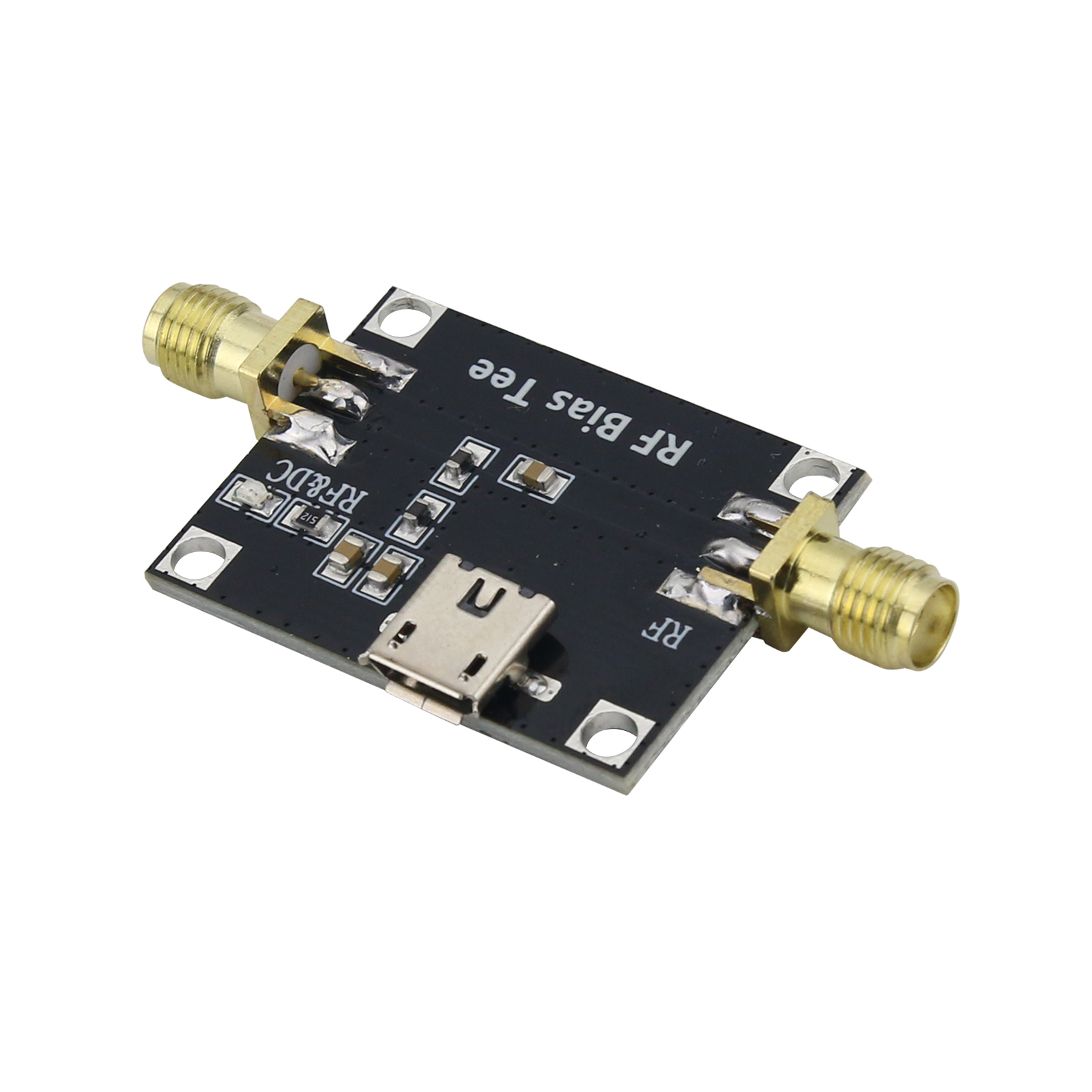 Antena receptora RF de alta ganancia con conector hembra SMA, fuente de alimentación de 1090MHz, DC5V, Bias Tee, 23.15dBi, ADS-B