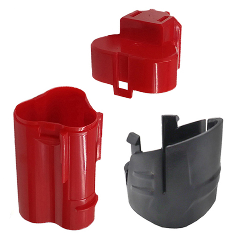 Para batería de iones de litio M12 de 12V, carcasa inferior de plástico, piezas de caja para Milwaukee 48-11-2411, accesorios de batería de iones de litio