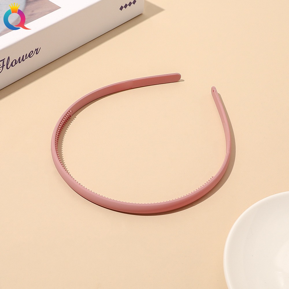 Kunststoff Frosted Rutschfeste Gesichtswäsche Haarbänder Stirnband Frauen Mädchen Haar Kopf Hoop Bands Scrunchie Zubehör Kopfschmuck Ornamente