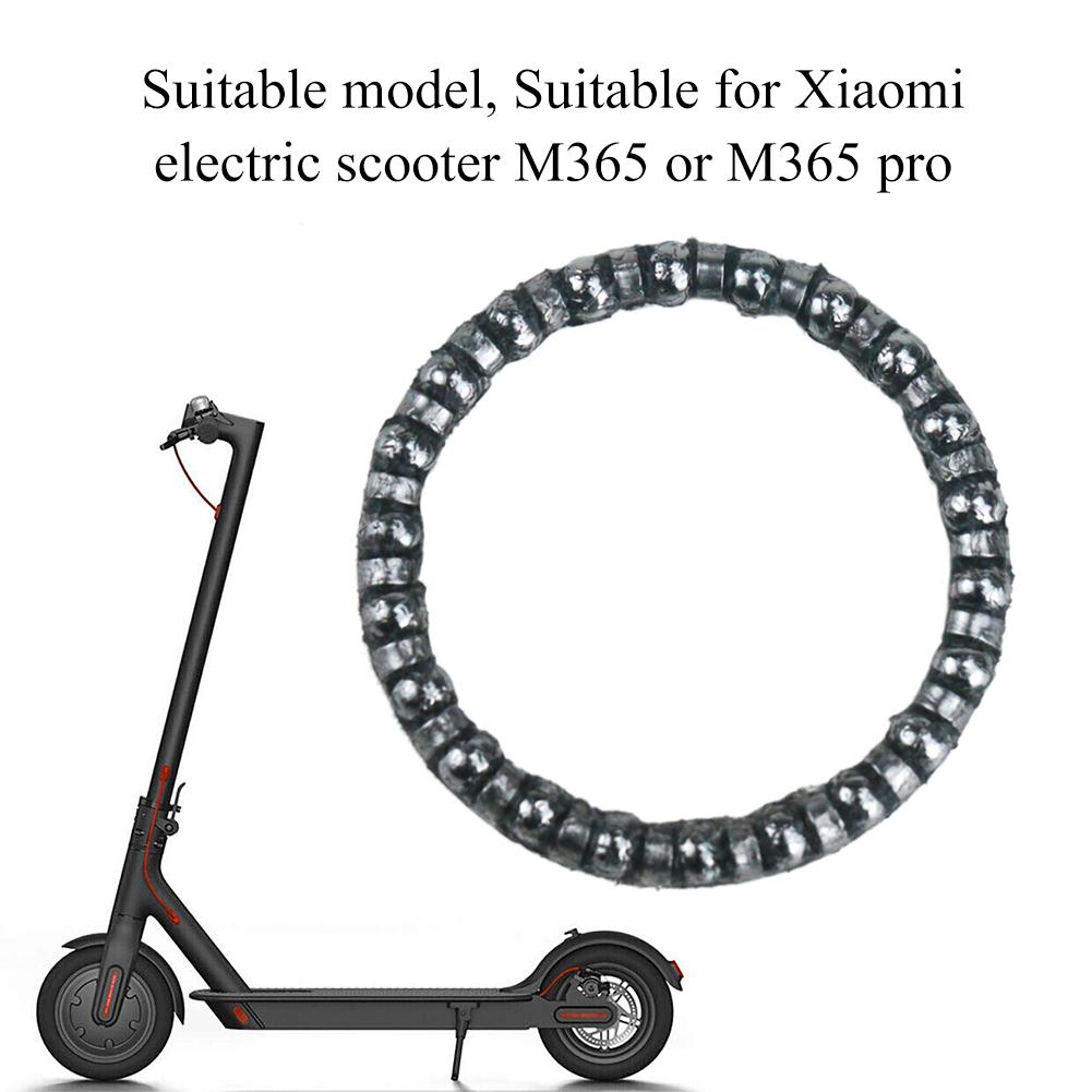 2 stk elektriske scooter lejer udskiftningsdele sølv reservedele scooter tilbehør til xiaomi mijia  m365 elektrisk scooter