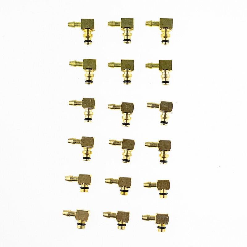 Diesel Injector Flow Meter Test Kit Common Rail Adaptor Set Rail Leak-Off Tester Kit Fuel Tester Flowmeter Accessory