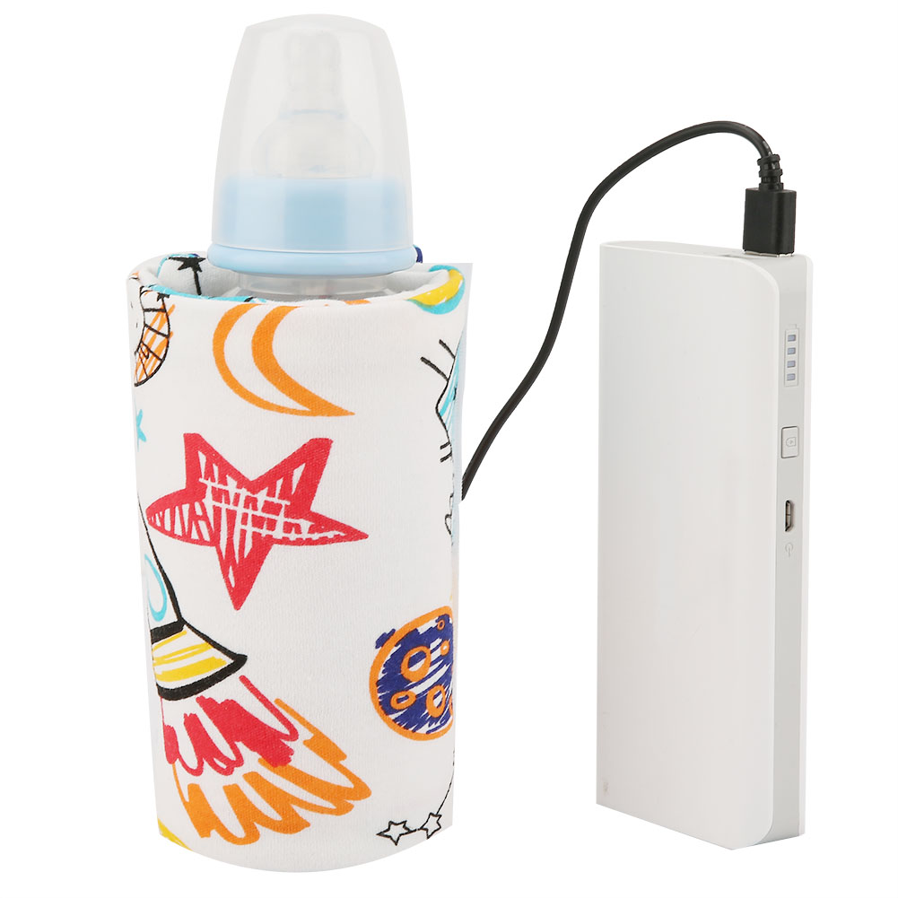 Usb-babyflessenwarmer, melkbekerverwarmer, babyvoedingsfleszak, opberghoes, isolatie, thermostaatzakken, raket