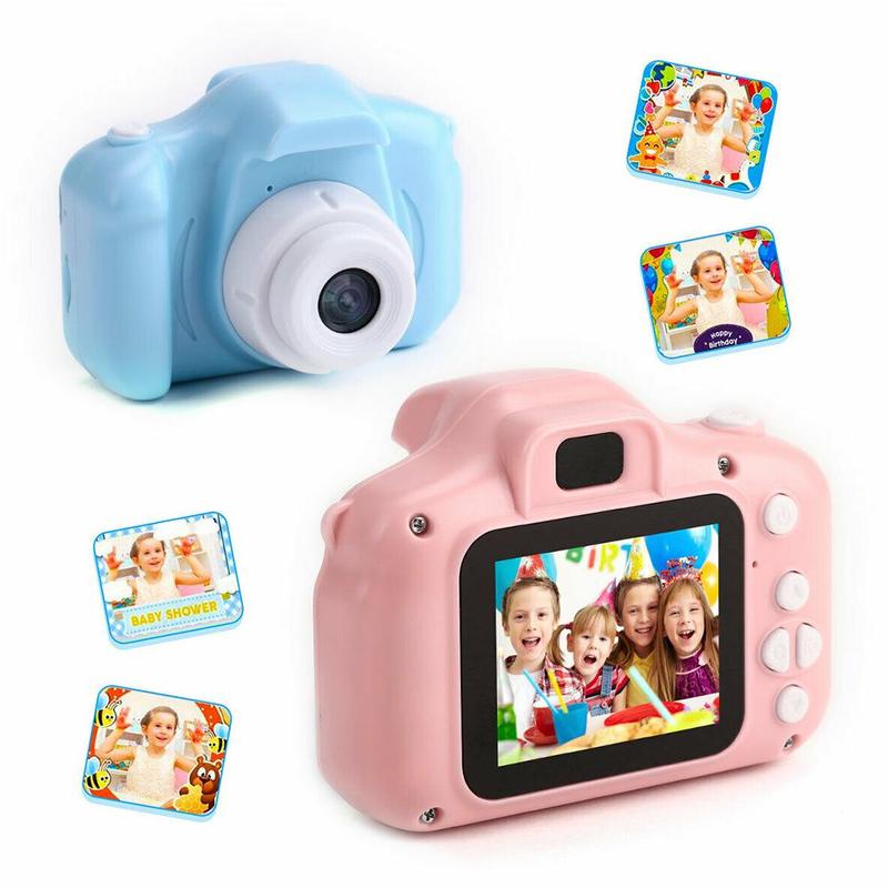 2 Inch Hd Scherm Mini Camera Kids Speelgoed Cartoon Digitale Camcorder Camera Video Getimede Taal Switching Schieten Recorder R9J9