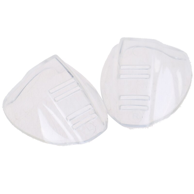 Cubiertas protectoras para gafas de seguridad, protectores laterales de poliuretano TPU, Protector lateral con solapa transparente, 1 par: TP