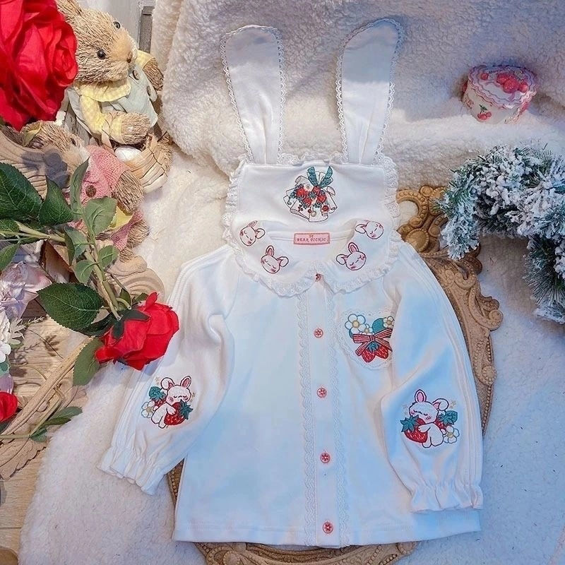 Ensemble chemise et jupe pour enfants, motif de couture, 2 pièces, vêtements pour bébés, bricolage, Mini papier Kraft, modèle de dessin, tissu pour robe de filles