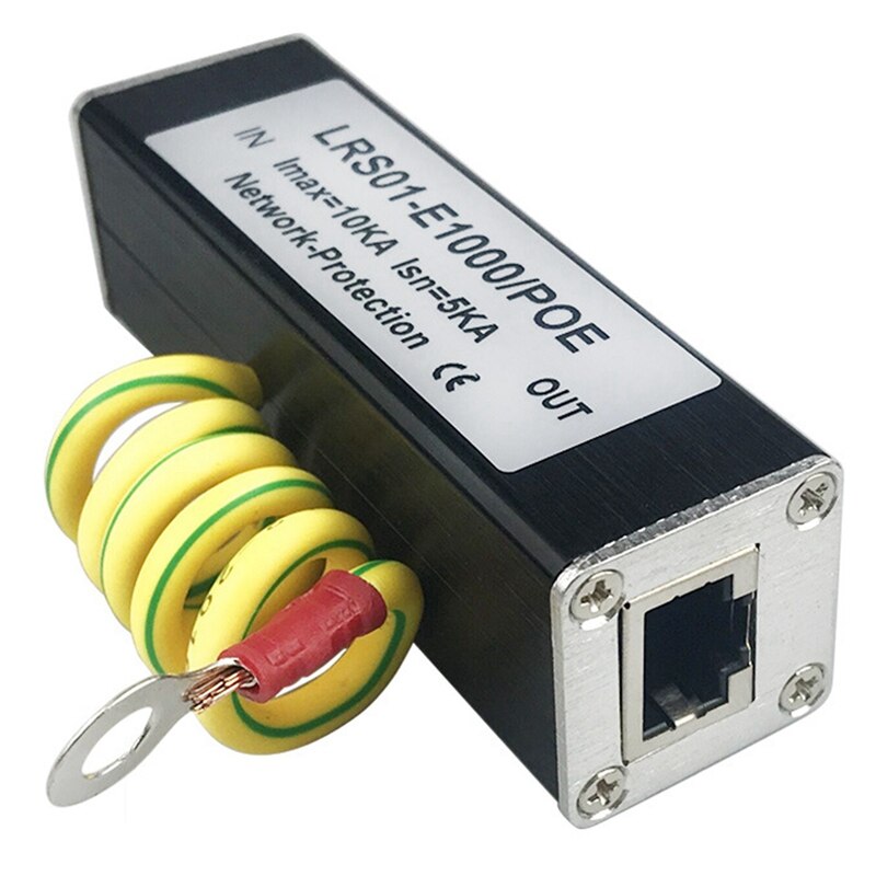 Au42 -100/1000m poe-ip-kameras, netzwerk-poe-switch  rj45 & poe-überspannungsschutzgerät, ableiter spd 1000m