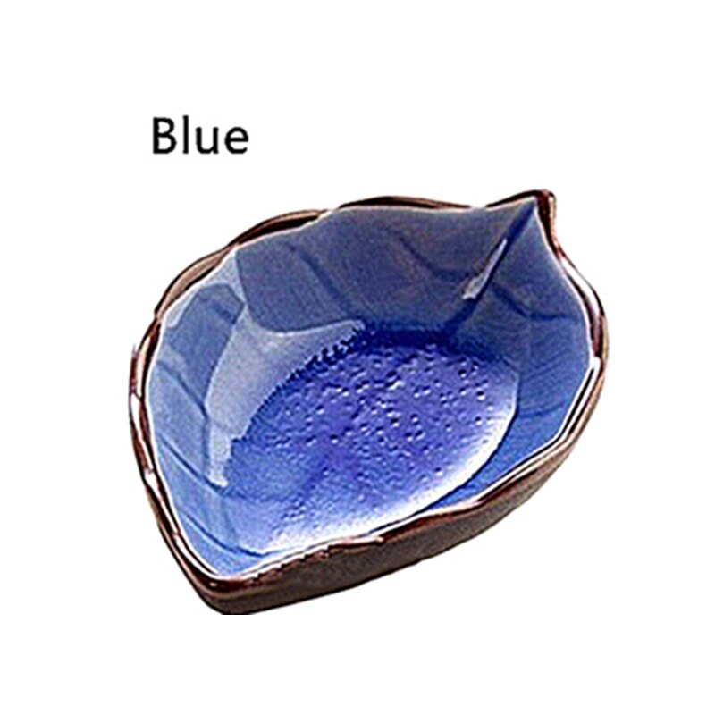 Platos de cerámica creativos para manualidades platos de cocina, salsa de condimento de vinagre, vajilla China, platos de Sushi japoneses, aperitivos, 1 Uds.: BL