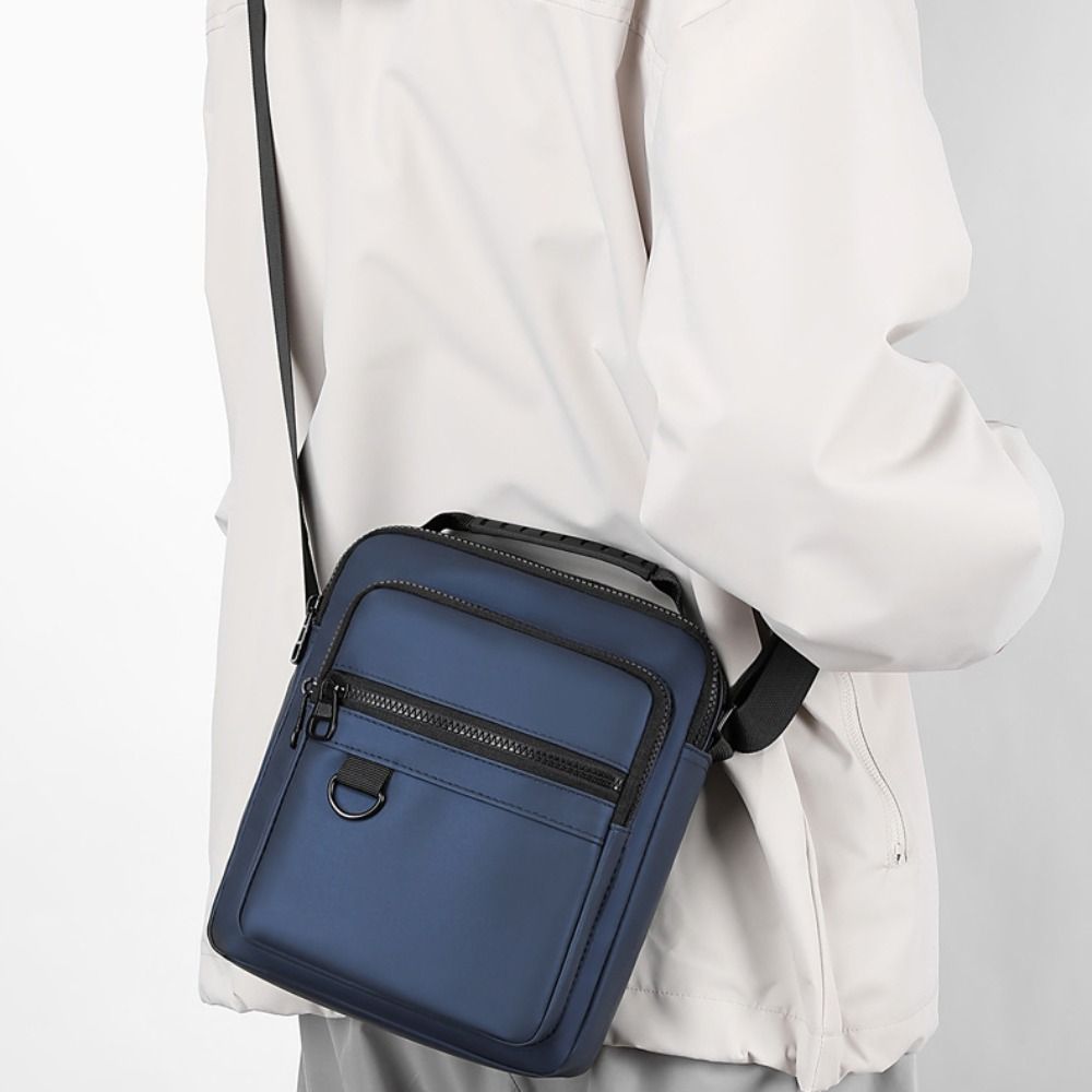 Nylon Polyester Crossbody Tassen Waterdicht Zwart Grijs Blauw Groen Schoudertas Grote Capaciteit Reisopslag Heren Dames