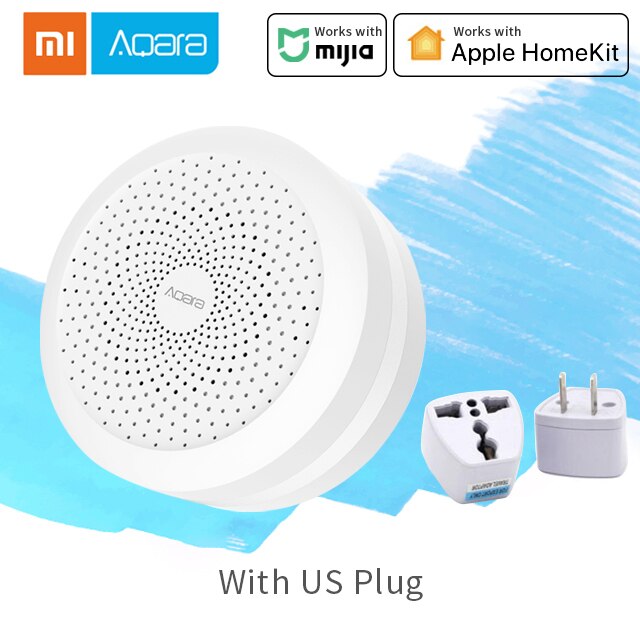 Xiaomi Aqara Temperature Humidity Sensor Environment Air Pressure Sensor Zigbee Wireless Connection Mi Aqara Hub Smart Home: Aqara Hub US