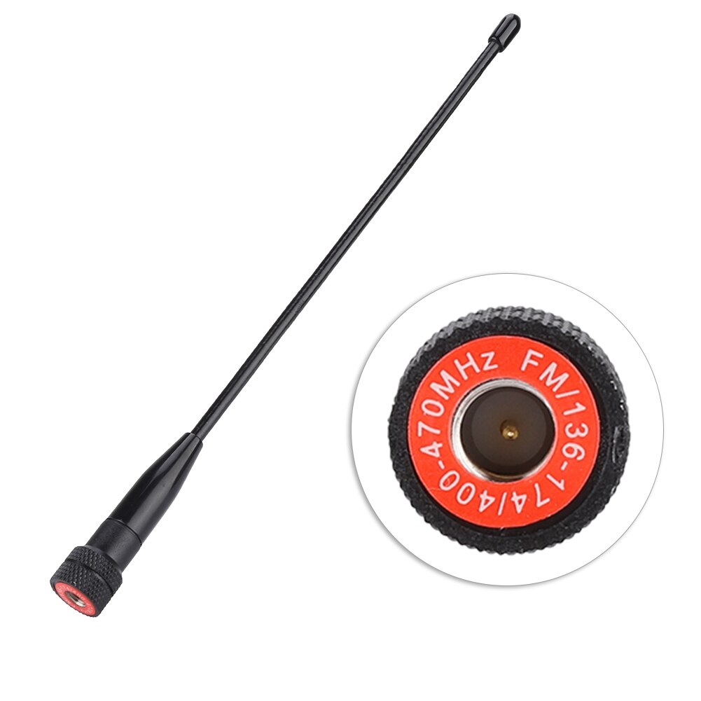 Antena SOONHUA, antena SMA-M para hombre, antenas de banda Dual para Walkie Talkie BAOFENG