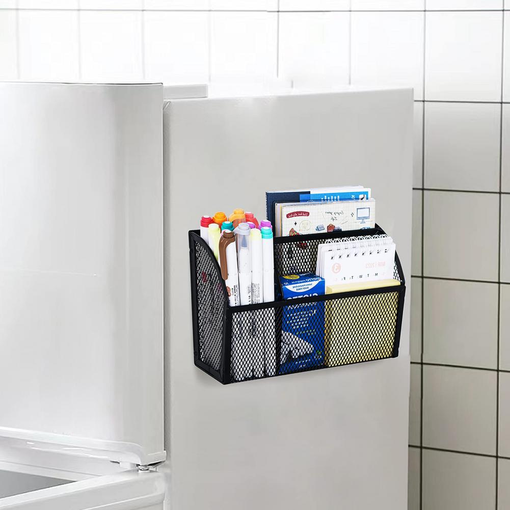 Magnetischer Metallstift Halfter 3 Fächer Kühlschrank Whiteboard Schul bürobedarf Schreibwaren Lagerung Organizer Gestell für Whiteboard