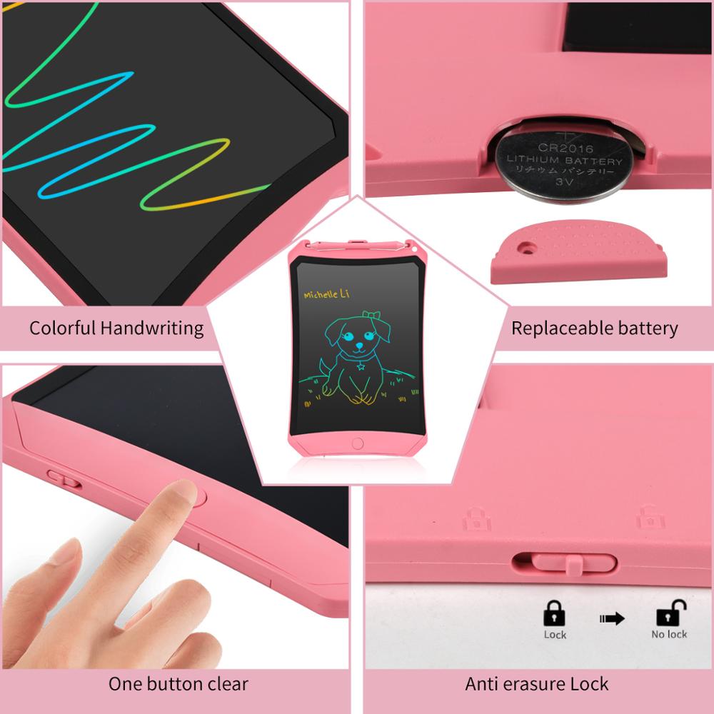8.5inch LCD Writing Tablet with Pen Digital Drawing Electronic Handwriting Pad Message Graphics Board