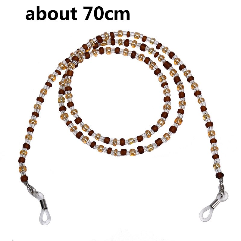 Metal Glass Chains Eyewears Sunglasses 62cm Reading Glasses Chain Cord Holder Neck Strap Rope Women's Eyewear Accessories: 8