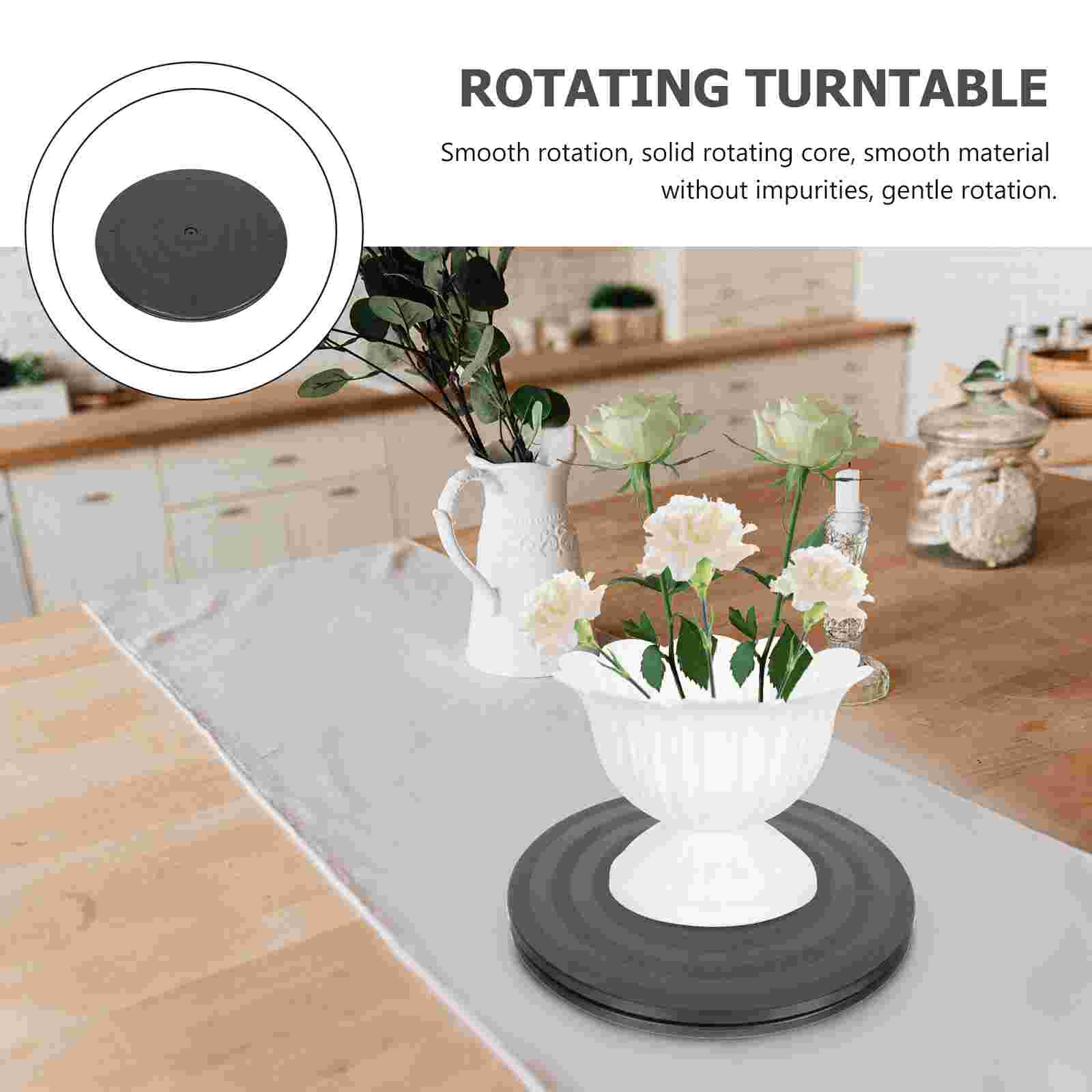 Bonsai Turntable Rotating Swivel Turntable Plastic Turntable for Potted and Plants