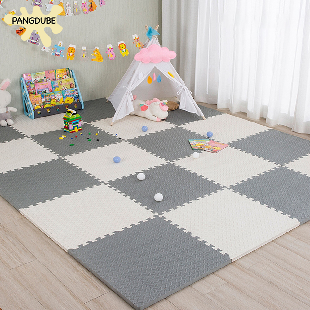 Alfombra de juego de rompecabezas para bebé, tapete de espuma EVA de 30x30x1cm, tatami para habitación de niños, tapetes de juegos para bebés, tienda de juegos