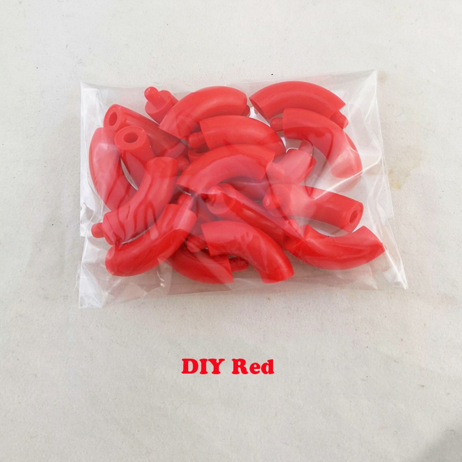 Stress Relief Tangles Toys, Solid Color Finger-Trainer Twist Winding Relax Therapy Game: Red